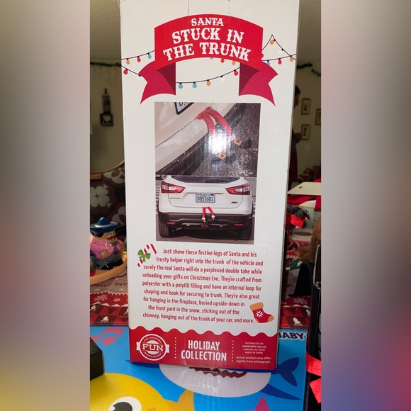 NWT CHRISTMAS CAR DECORATION - Picture 2 of 3